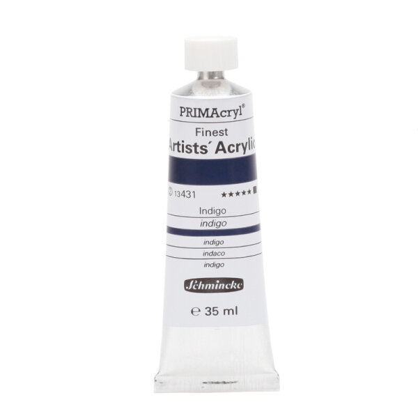PRIMAcryl Finest Artists Acrylic Indigo, 35 ml