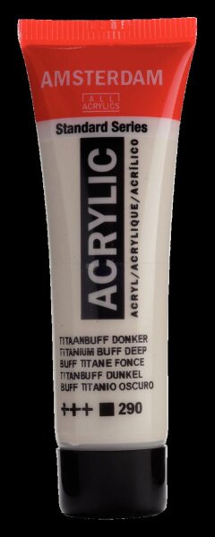 Amsterdam Acrylfarbe 20 ml Titanbuff dunkel
