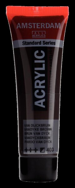 Amsterdam Acrylfarbe 20 ml Vandyckbraun