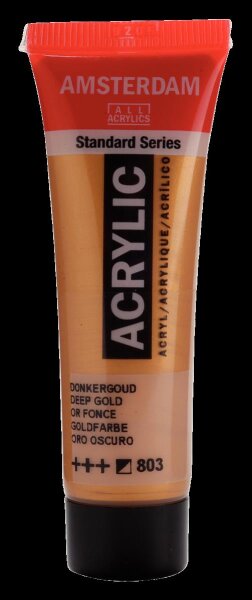 Amsterdam Acrylfarbe 20 ml Goldfarbe