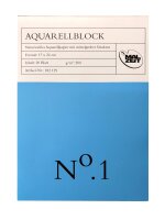 Aquarellblock No.1, 200g, 17x24cm, 20Bl.