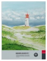 Aquarellblock No.1, 200g, 24x32cm, 20Bl.