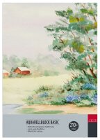 Aquarellblock Basic 210g, A3, 10Bl.