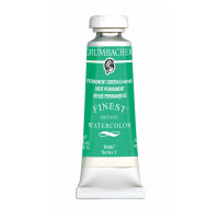 Grumbacher Finest Watercolor 14ml Permanent Green (Emerald)