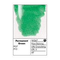 Grumbacher Finest Watercolor 14ml Permanent Green (Emerald)