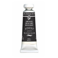 Grumbacher Finest Watercolor 14ml Lamp Black