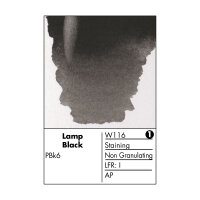 Grumbacher Finest Watercolor 14ml Lamp Black