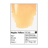 Grumbacher Finest Watercolor 14ml Naples Yellow