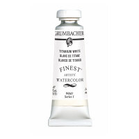 Grumbacher Finest Watercolor 14ml Titanium White