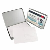 Aquarell Postkarten 300g, A6,24 St./Dose