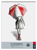 Mal- u. Skizzenbl. S 130g, 36x48cm, 50Bl