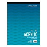Acrylic Pad, 300G, 24 Sheets, 9"x 12"