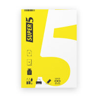 SUPER5 BLOCK 140g, A5, 40Bl. Mal-und Zeichenblock