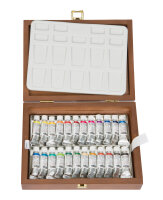Schmincke HORADAM® AQUARELL Malkästen Holzkasten, 24 x 5 ml