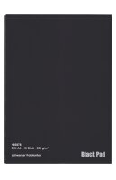 Black Pad 300g, A4, 10Bl. Fotokarton