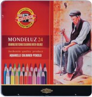 Mondeluz Set 24 Farben, Metalletui