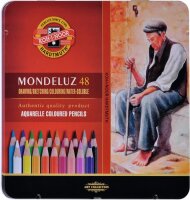 Mondeluz Set 48 Farben, Metalletui