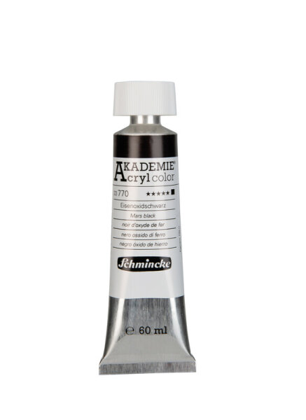 AKADEMIE Acryl color Eisenoxidschwarz 60ml