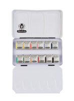 Schmincke AKADEMIE® Aquarell Malkasten Metallkasten,...