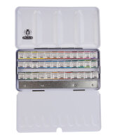 Schmincke HORADAM® AQUARELL Malkästen Metallkasten, 36 x 1/2 Näpfchen
